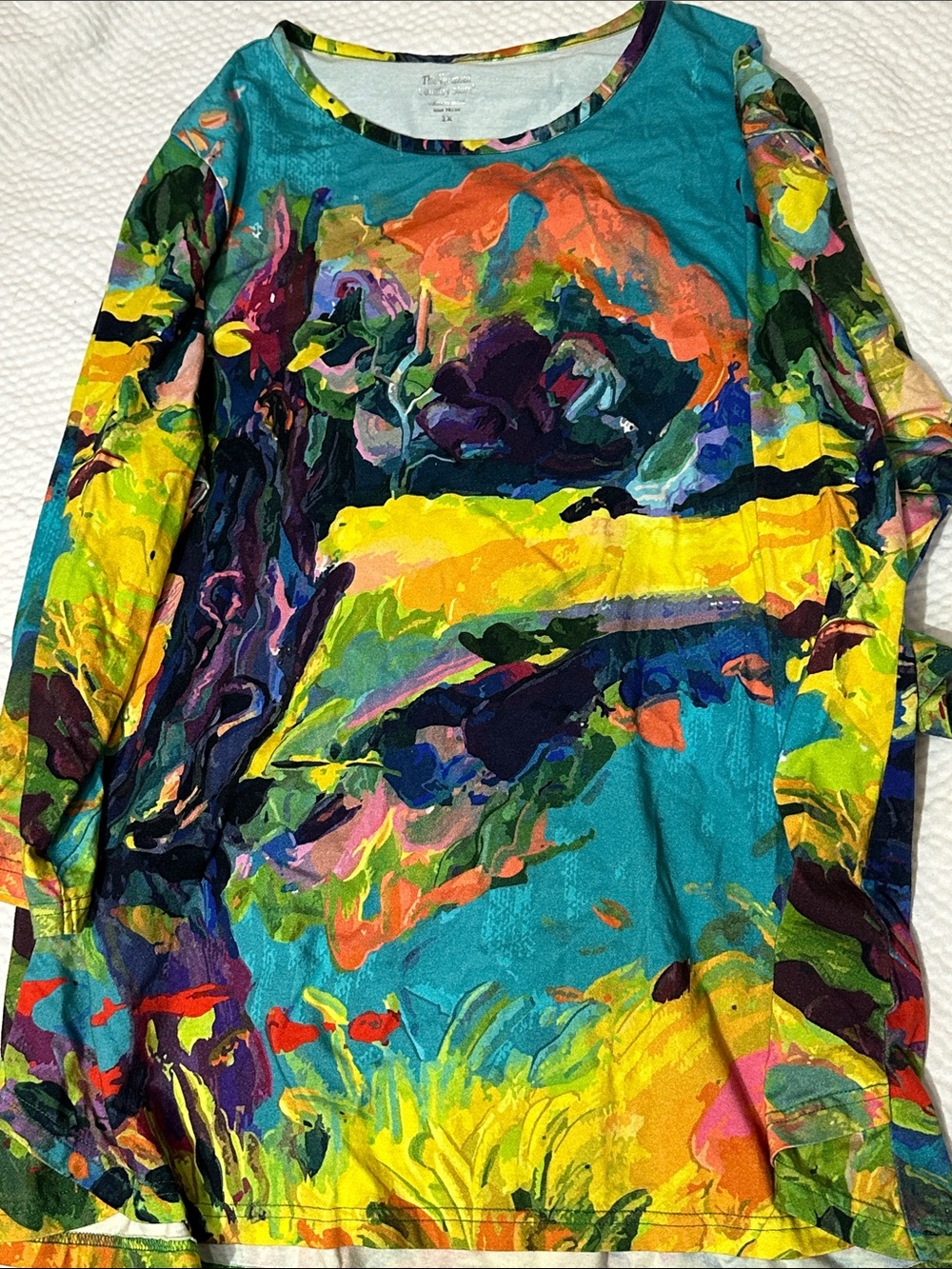 The Vermont Country Store Top,1X